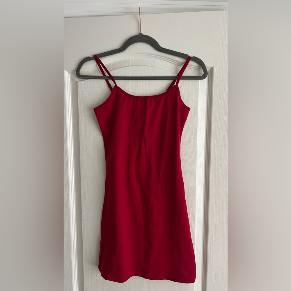 Red Body Dress XS